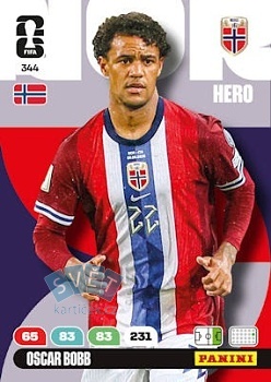 Oscar Bobb Norway Panini FIFA World Cup 2026 Adrenalyn XL #344